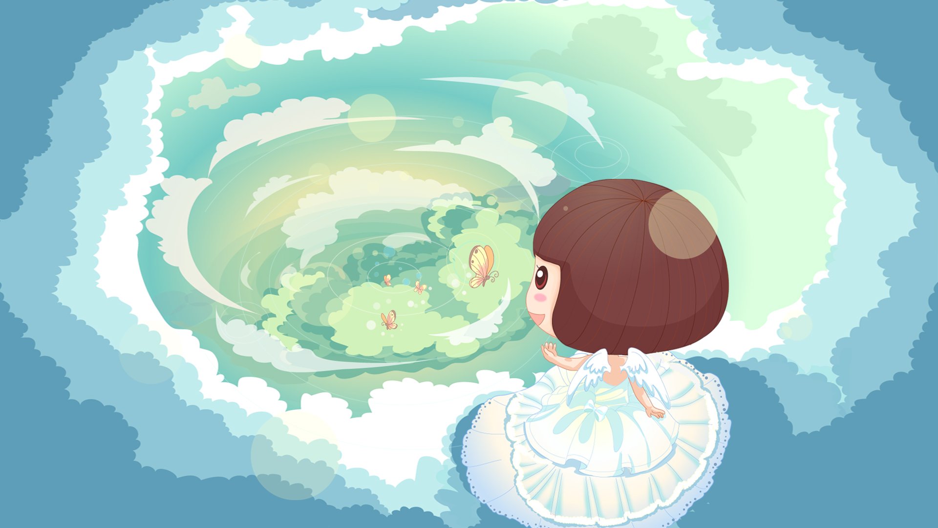 动漫,麦拉风,婚纱系列,儿童桌面专用