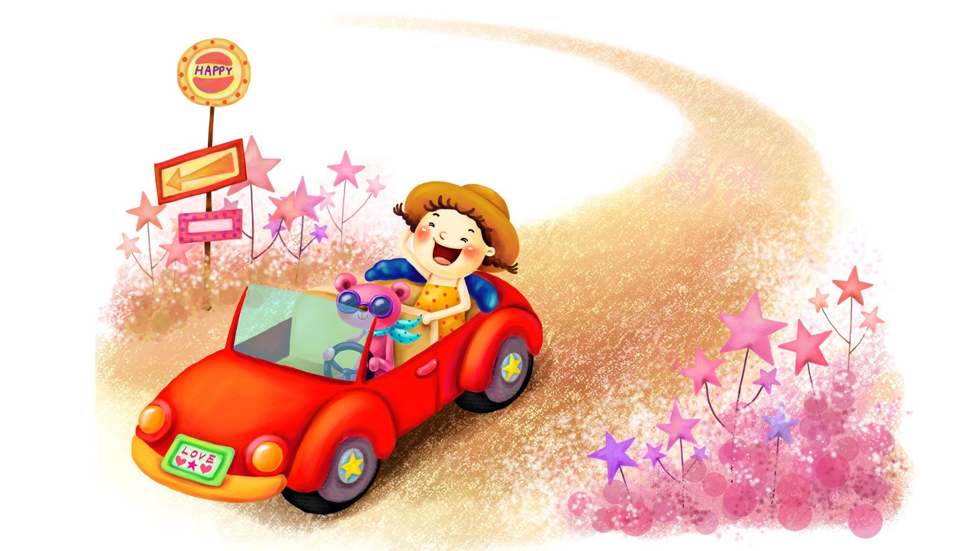 动漫,梦幻童年,童年时光,插画,手绘,儿童桌面专用