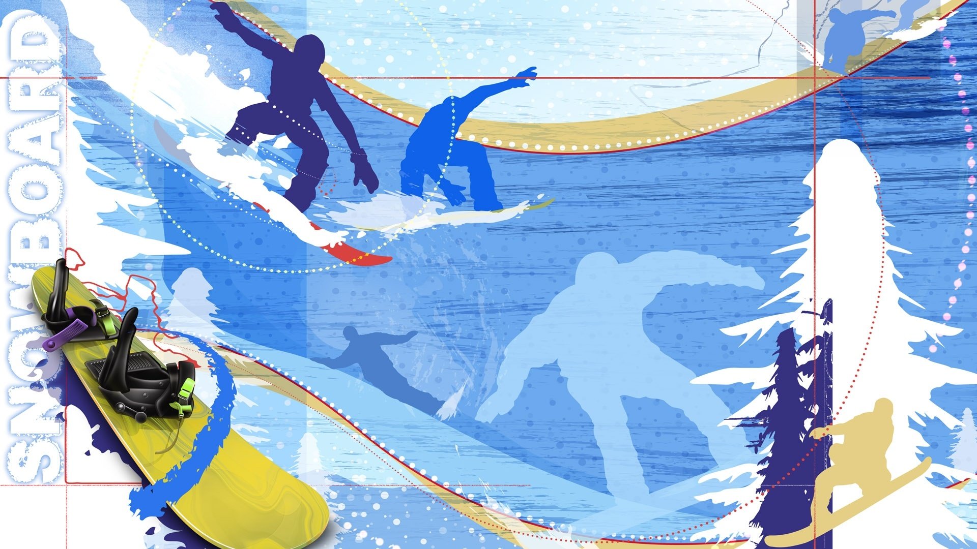 体育,运动项目,滑雪,卡通版,手绘