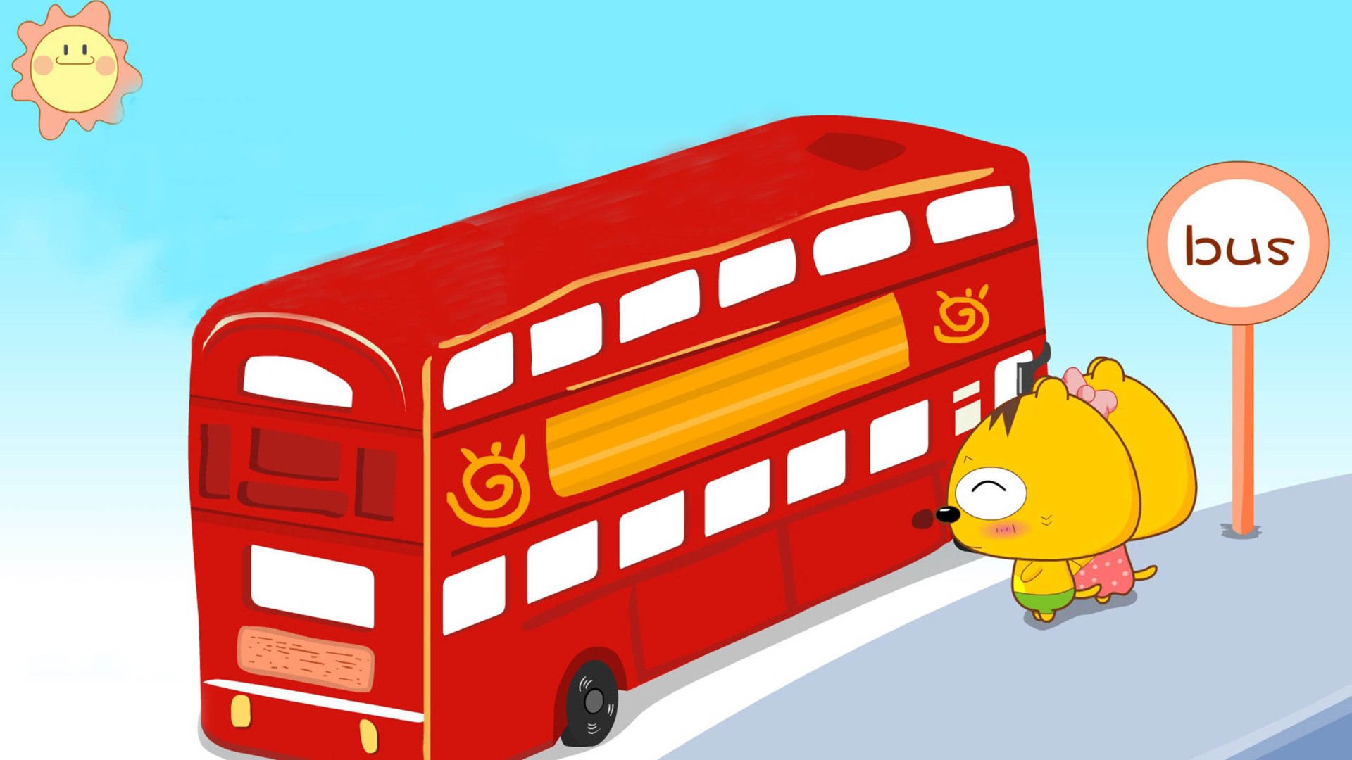 动漫,乐乐狗,儿童桌面专用