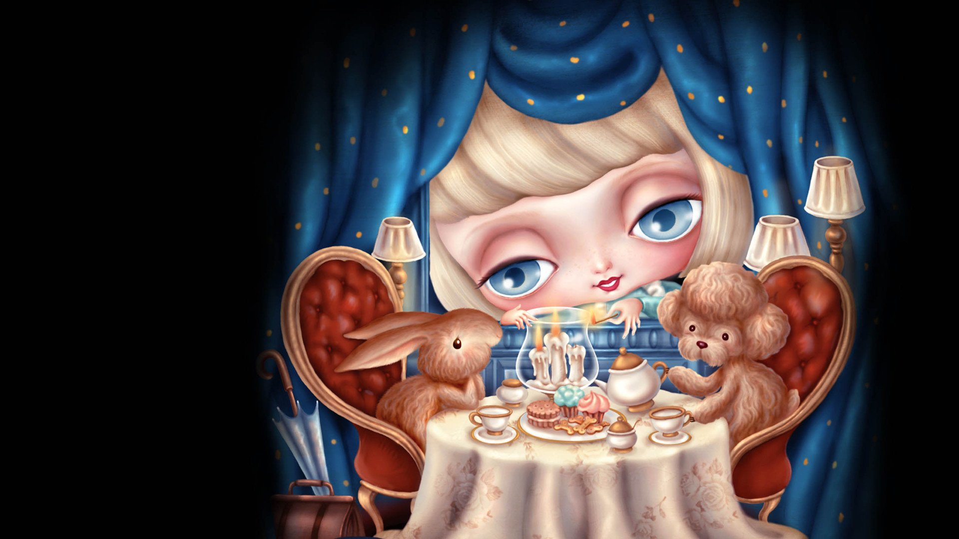 小清新,舒缓压力,妮可娃娃,1月22日,儿童桌面专用