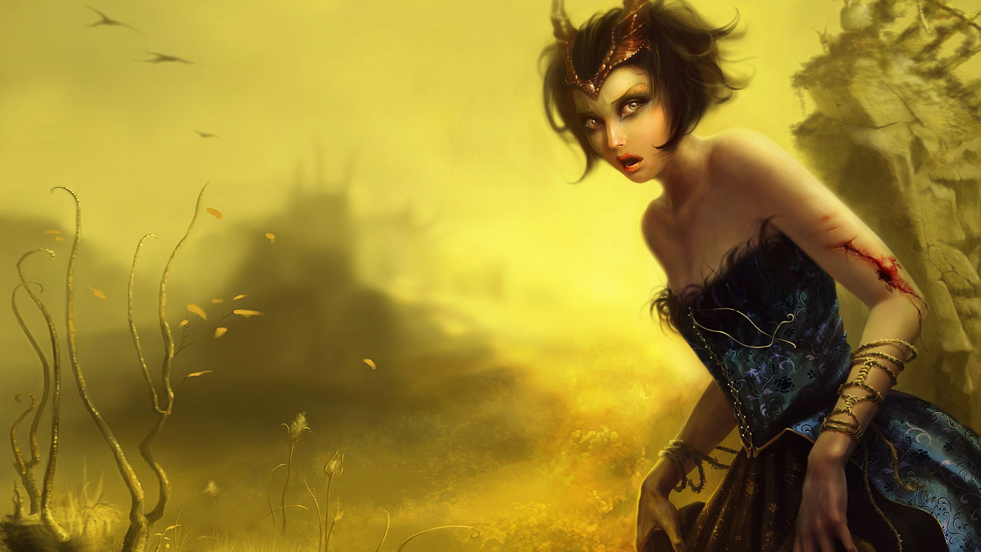 游戏,游戏角色,游戏美女,插画