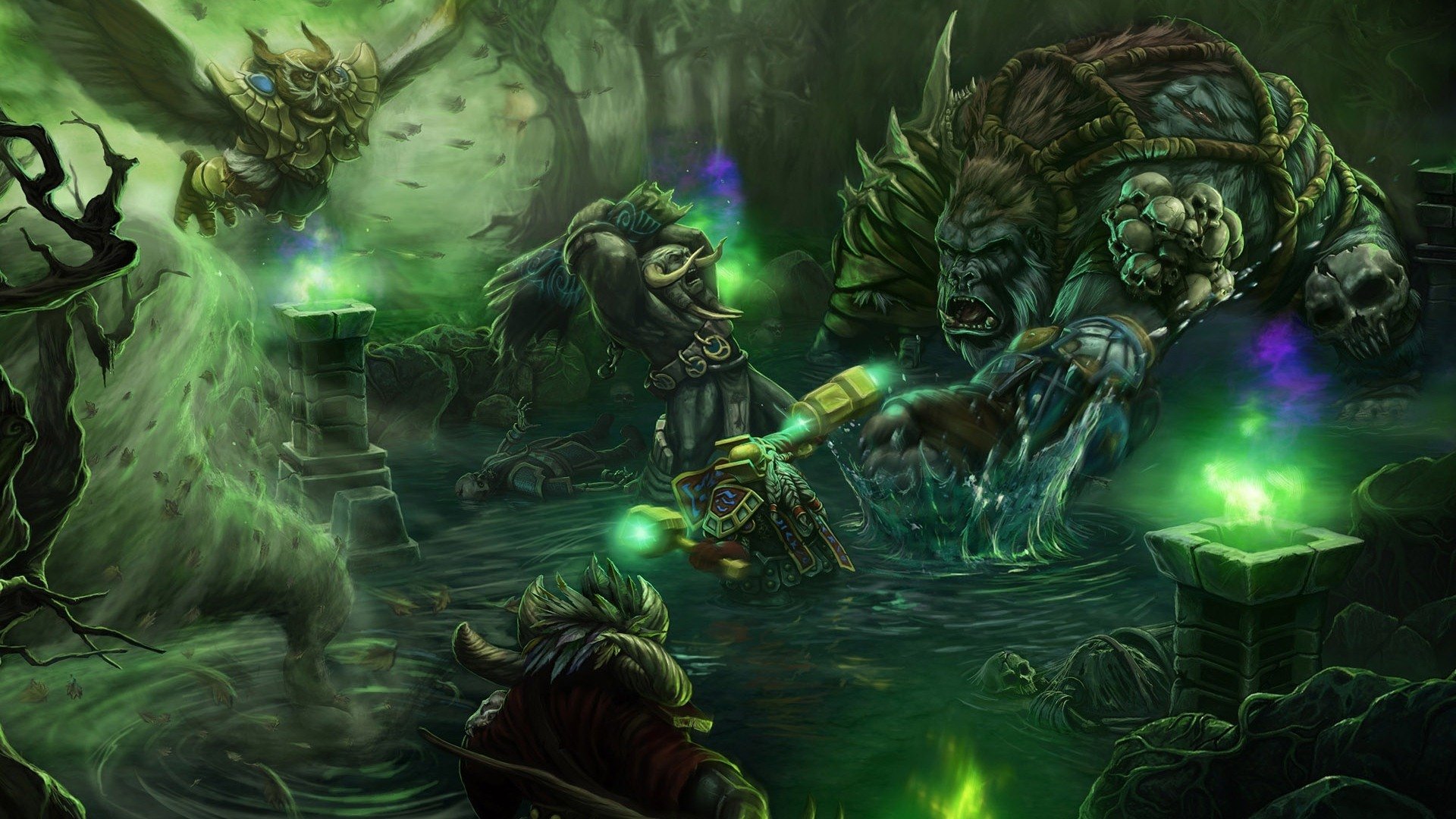 游戏,游戏角色,Cg图,插画,魔兽世界