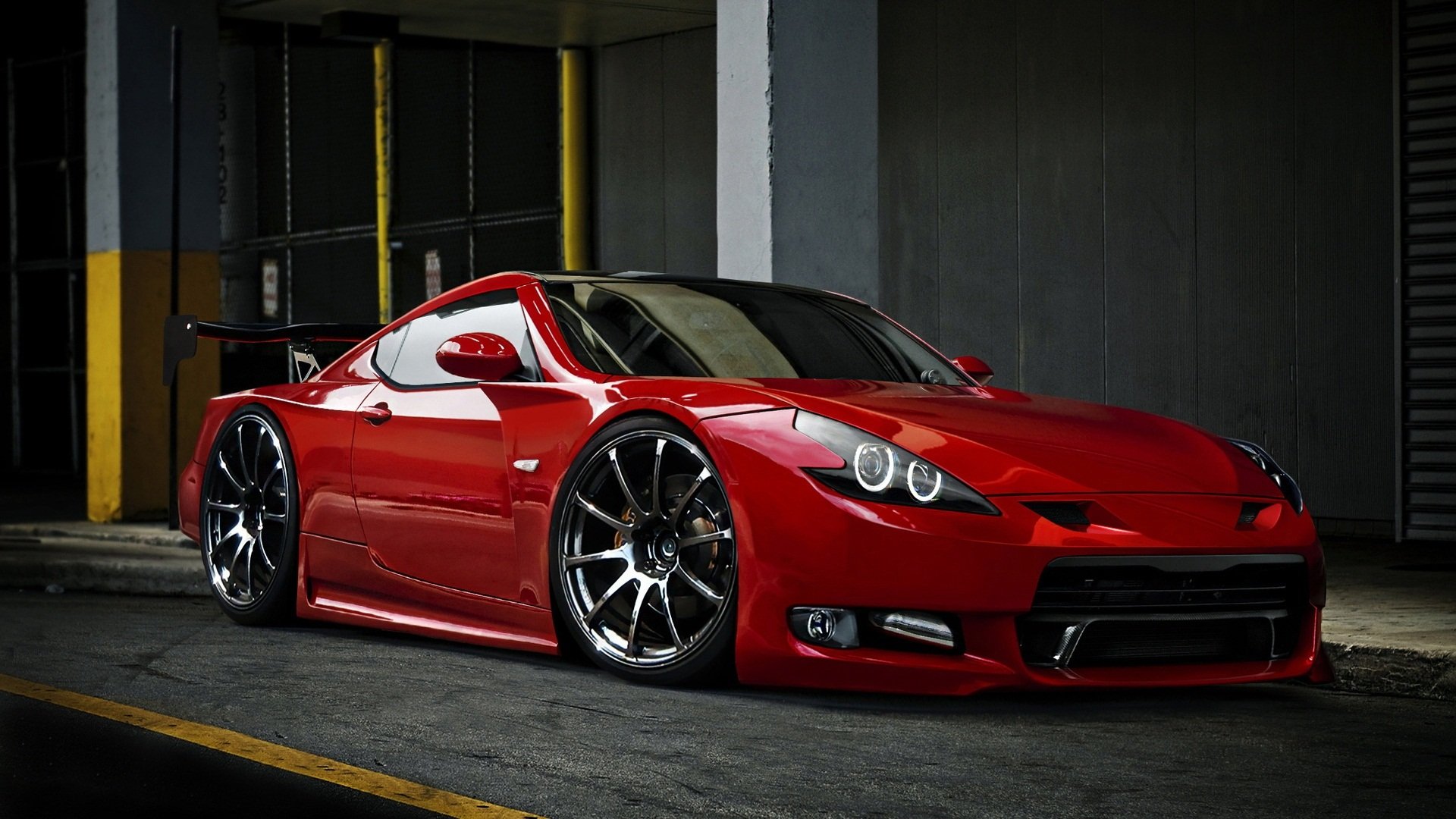 汽车,超跑,改装车,红色,儿童桌面专用