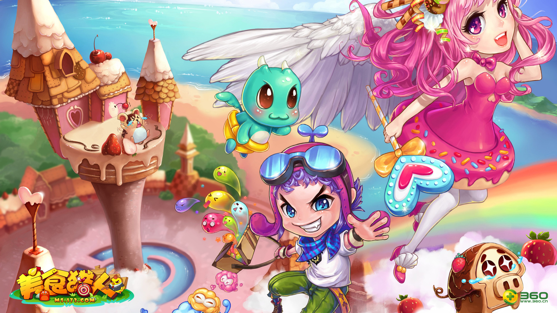 动漫,美食猎人,经典动漫,儿童桌面专用