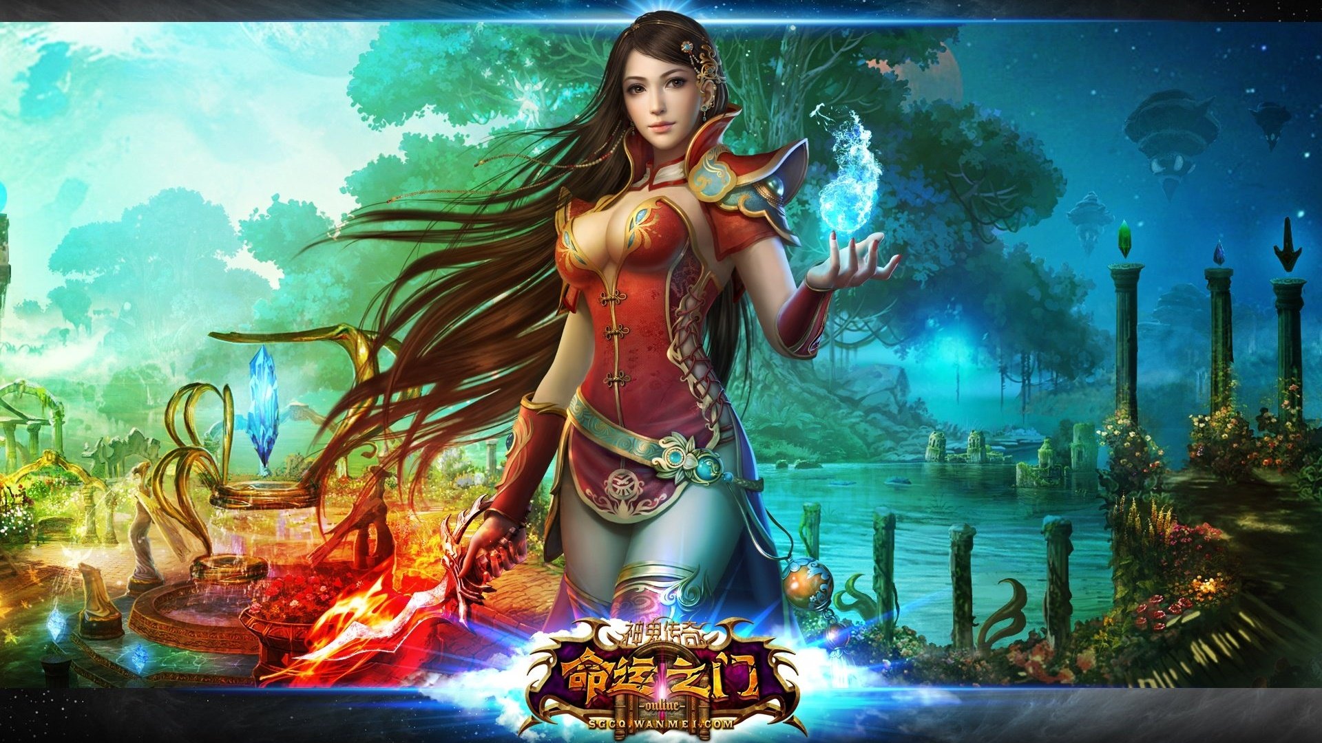 游戏,神鬼传奇,命运之门,游戏美女