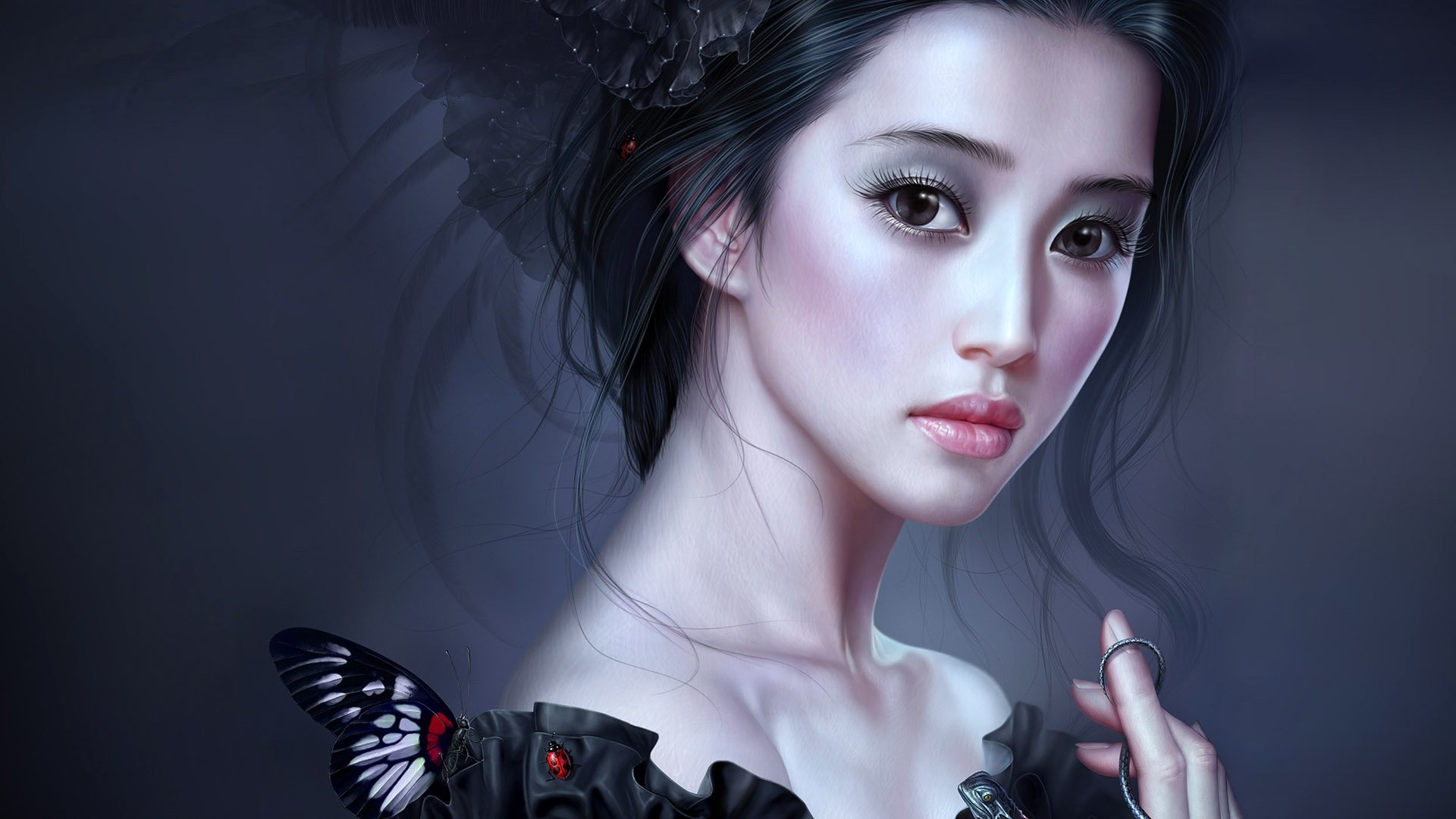 游戏,游戏角色,游戏美女,插画,Cg图