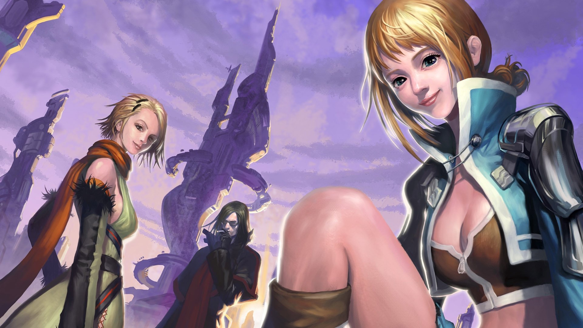 游戏,游戏角色,游戏美女,插画