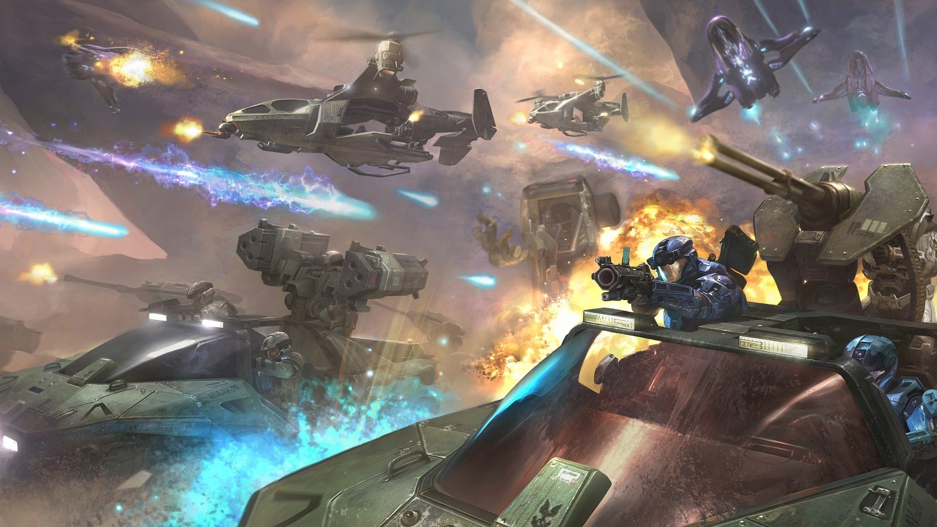 游戏,插画,光环