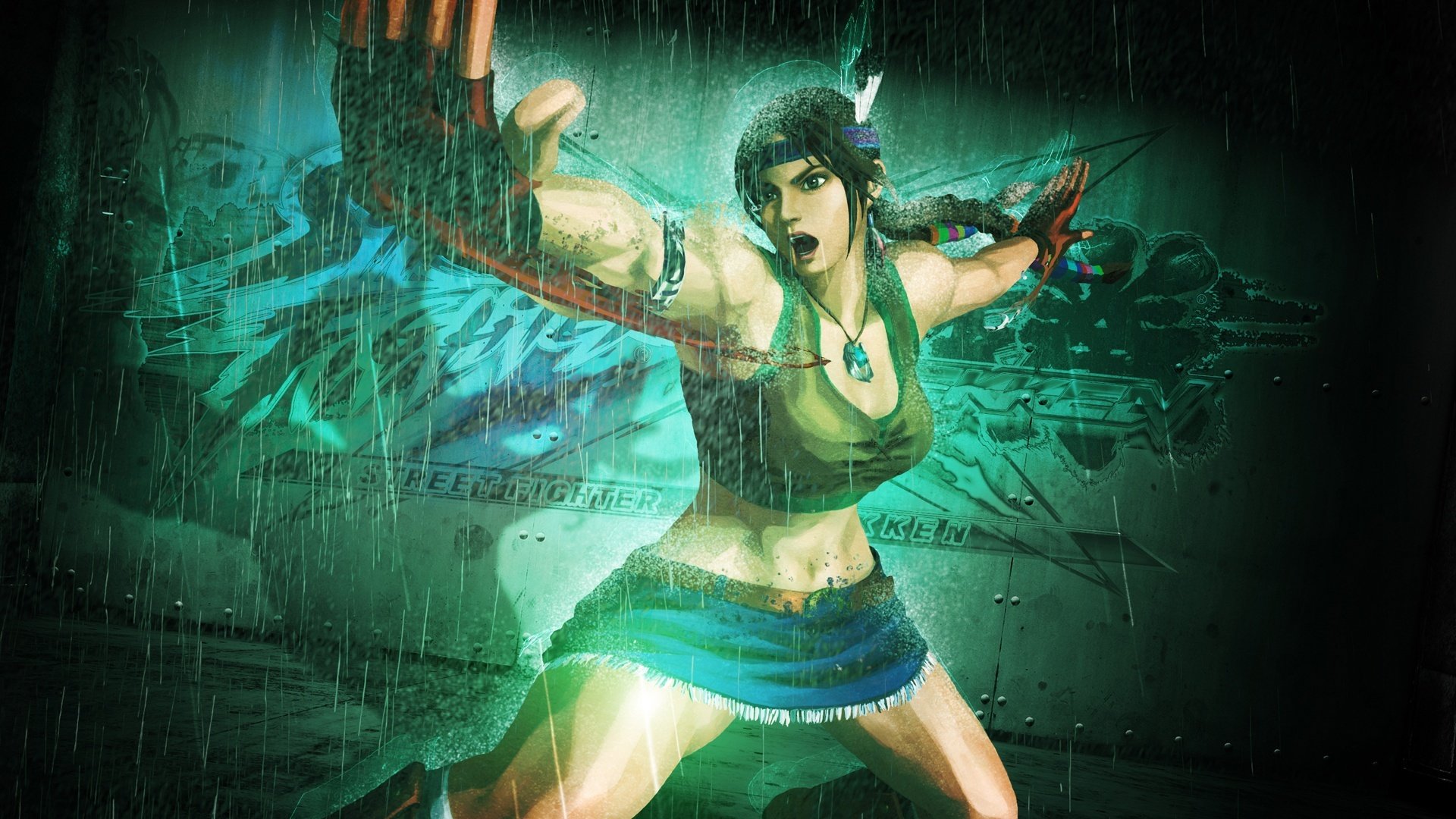 游戏,游戏美女,游戏角色,插画,手绘,街头霸王