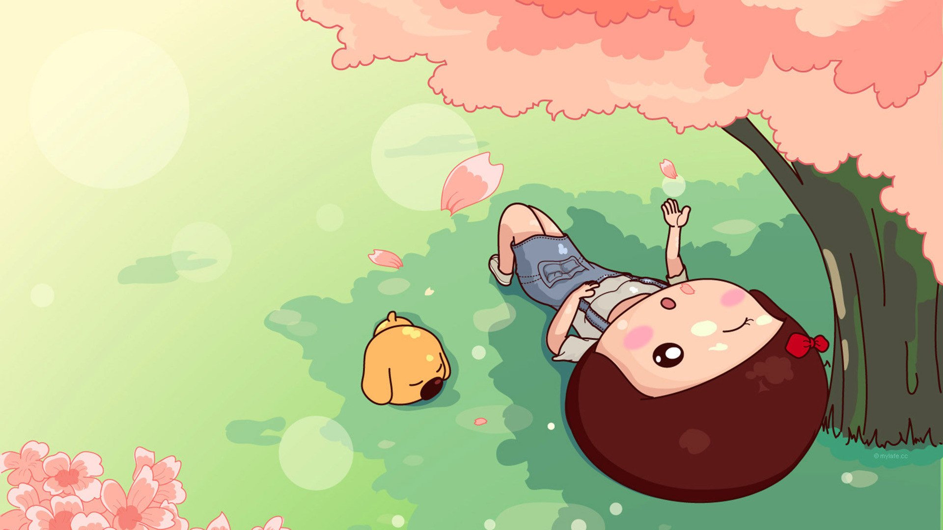 小清新,温馨一刻,一月十日,儿童桌面专用