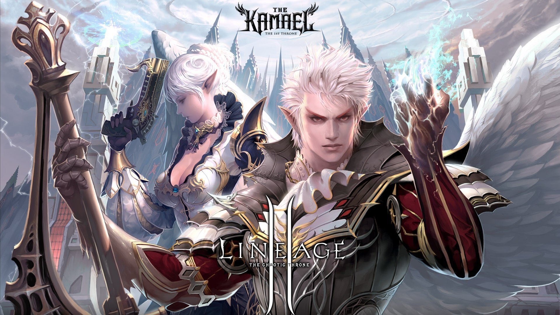 游戏,游戏角色,天堂,插画