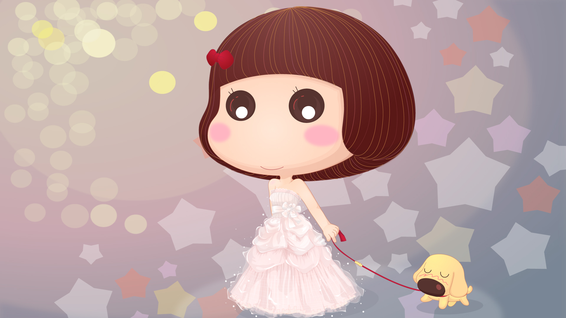 动漫,麦拉风,我的婚纱系列,儿童桌面专用