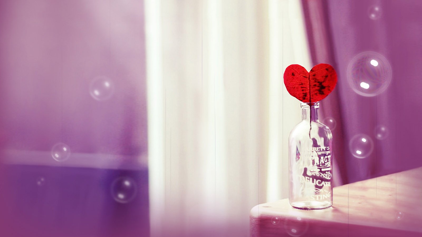 爱情美图,唯美温馨,爱心