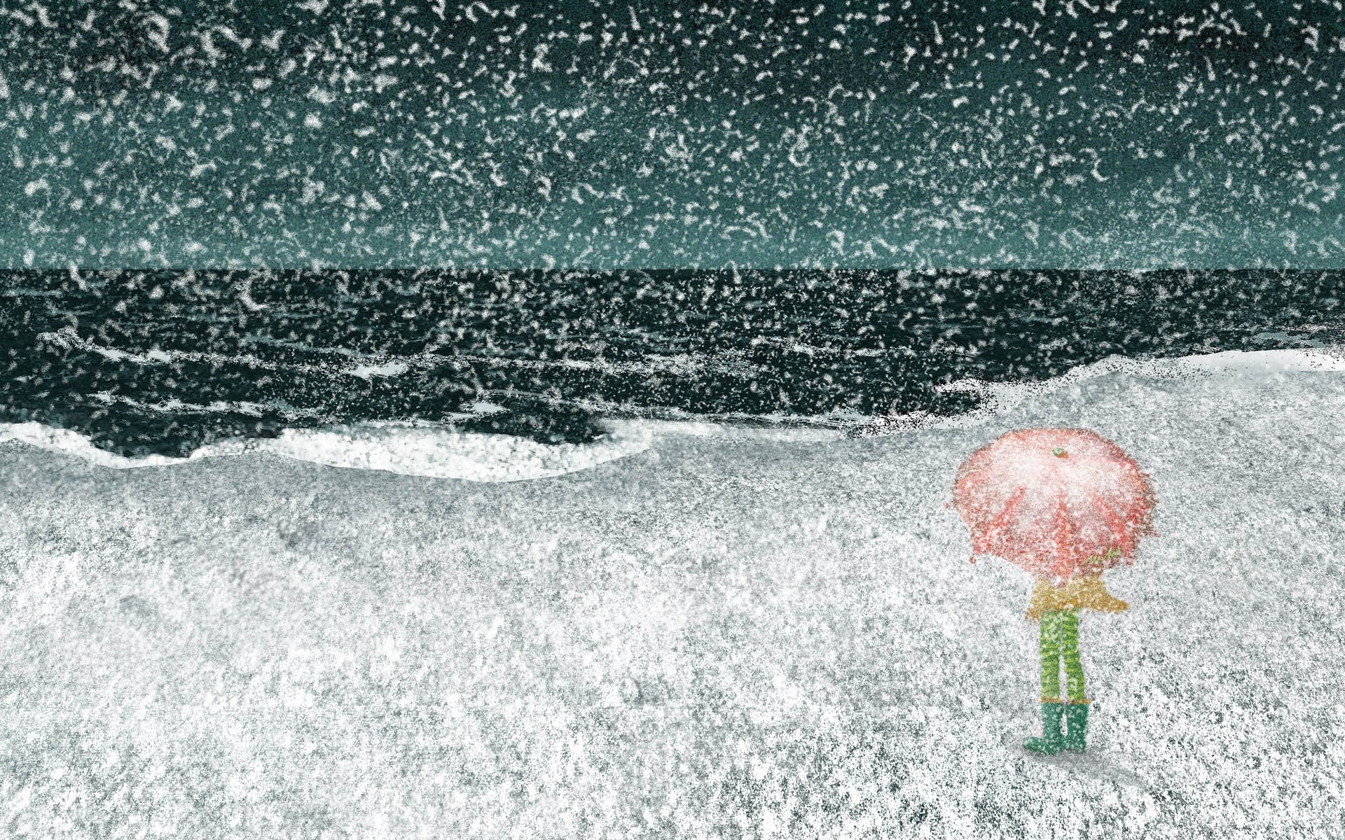 小清新,温馨一刻,1月17日,儿童桌面专用