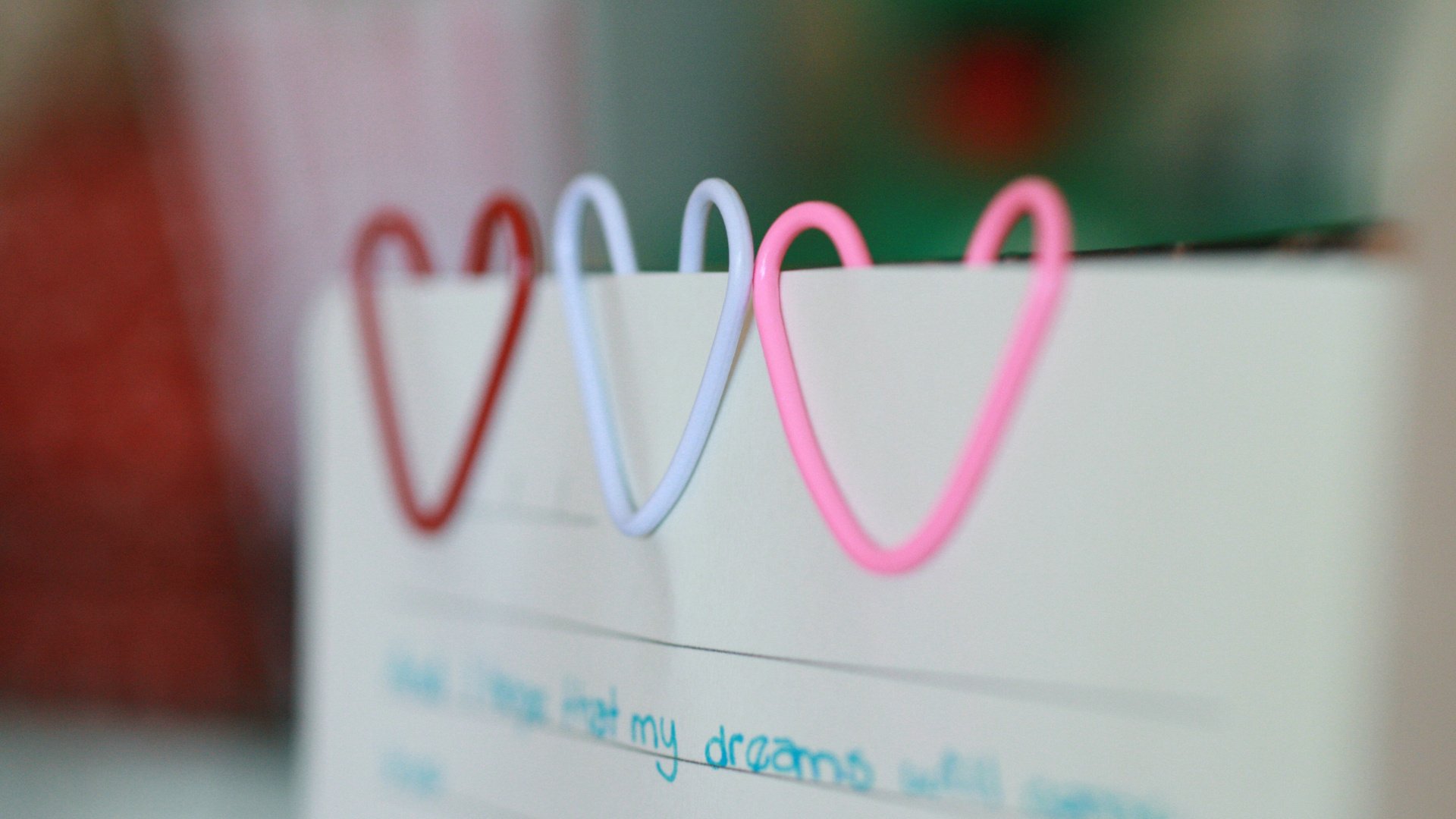 爱情美图,唯美温馨,爱心夹