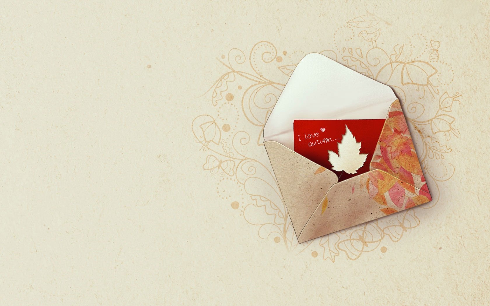 爱情美图,浪漫手绘,爱的信封