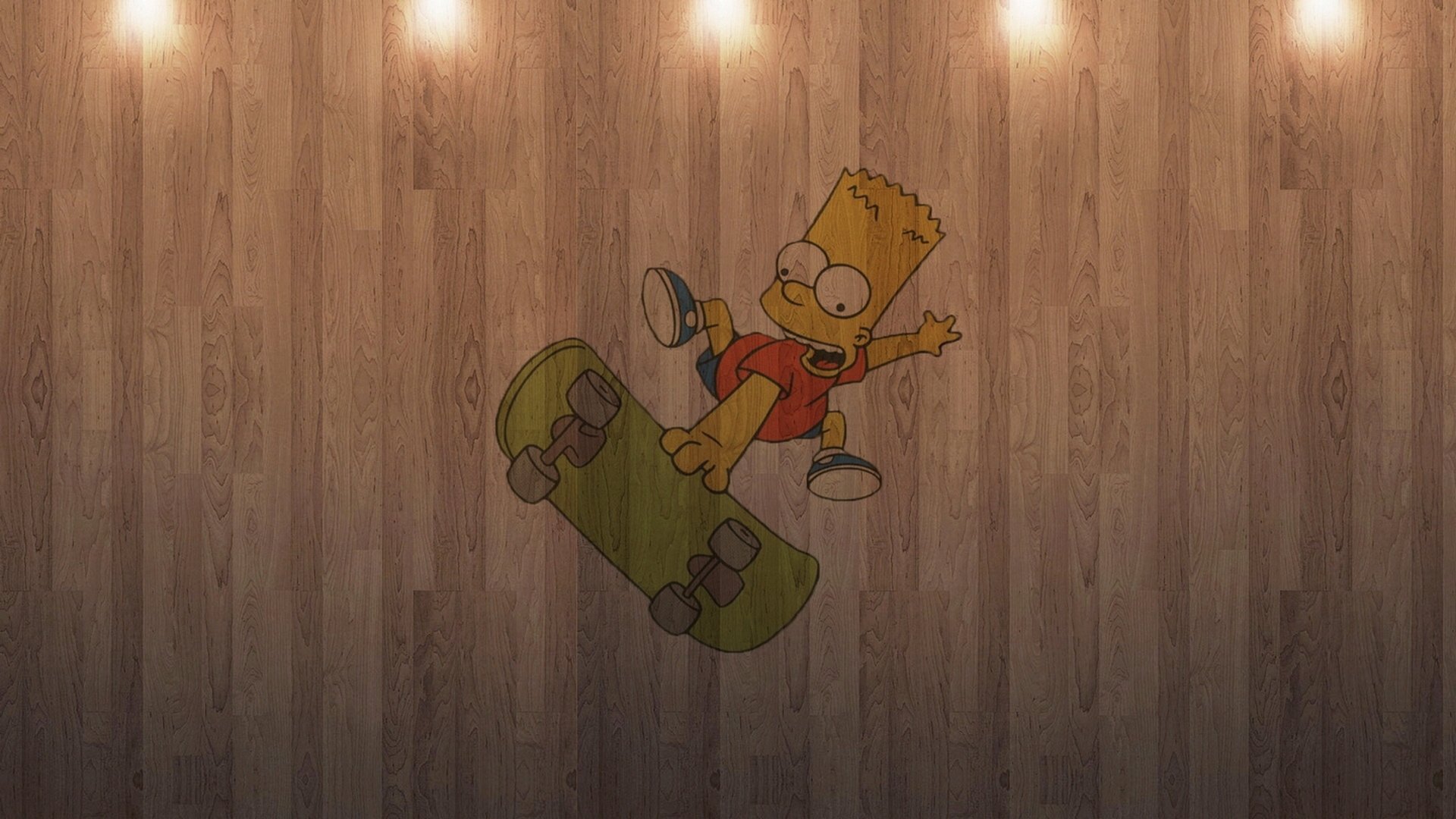 炫酷,设计,手绘,辛普森,1月28日,儿童桌面专用