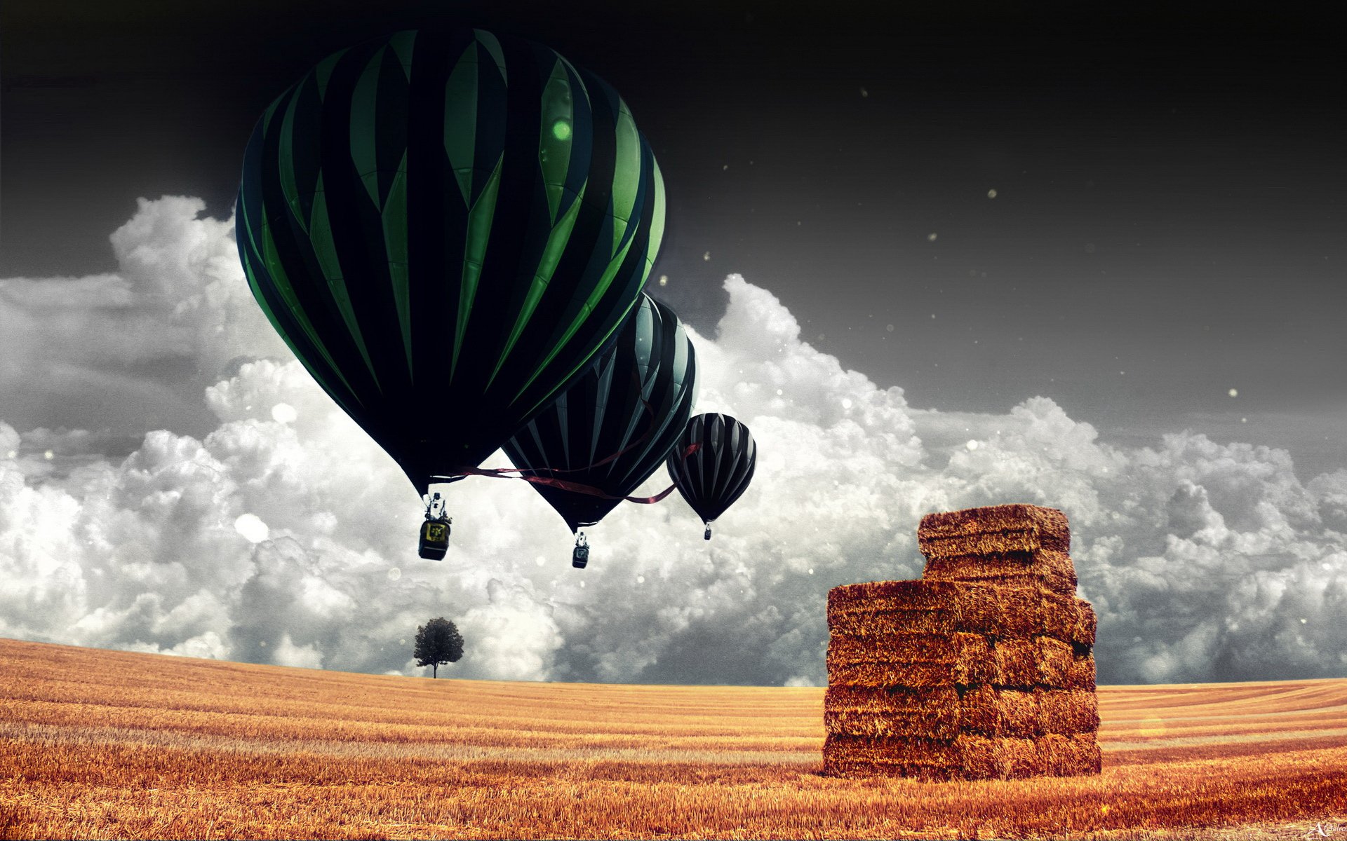 小清新,静物写真,热气球,一月十四日,儿童桌面专用