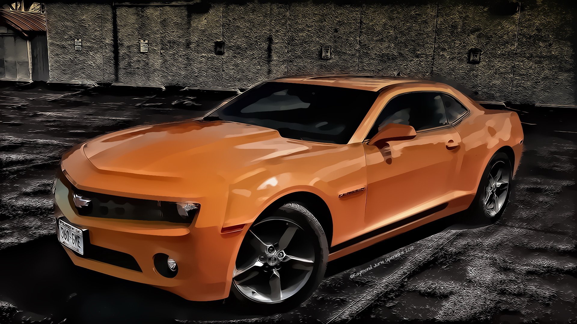 汽车,超跑,雪佛兰,科迈罗,大黄蜂,儿童桌面专用