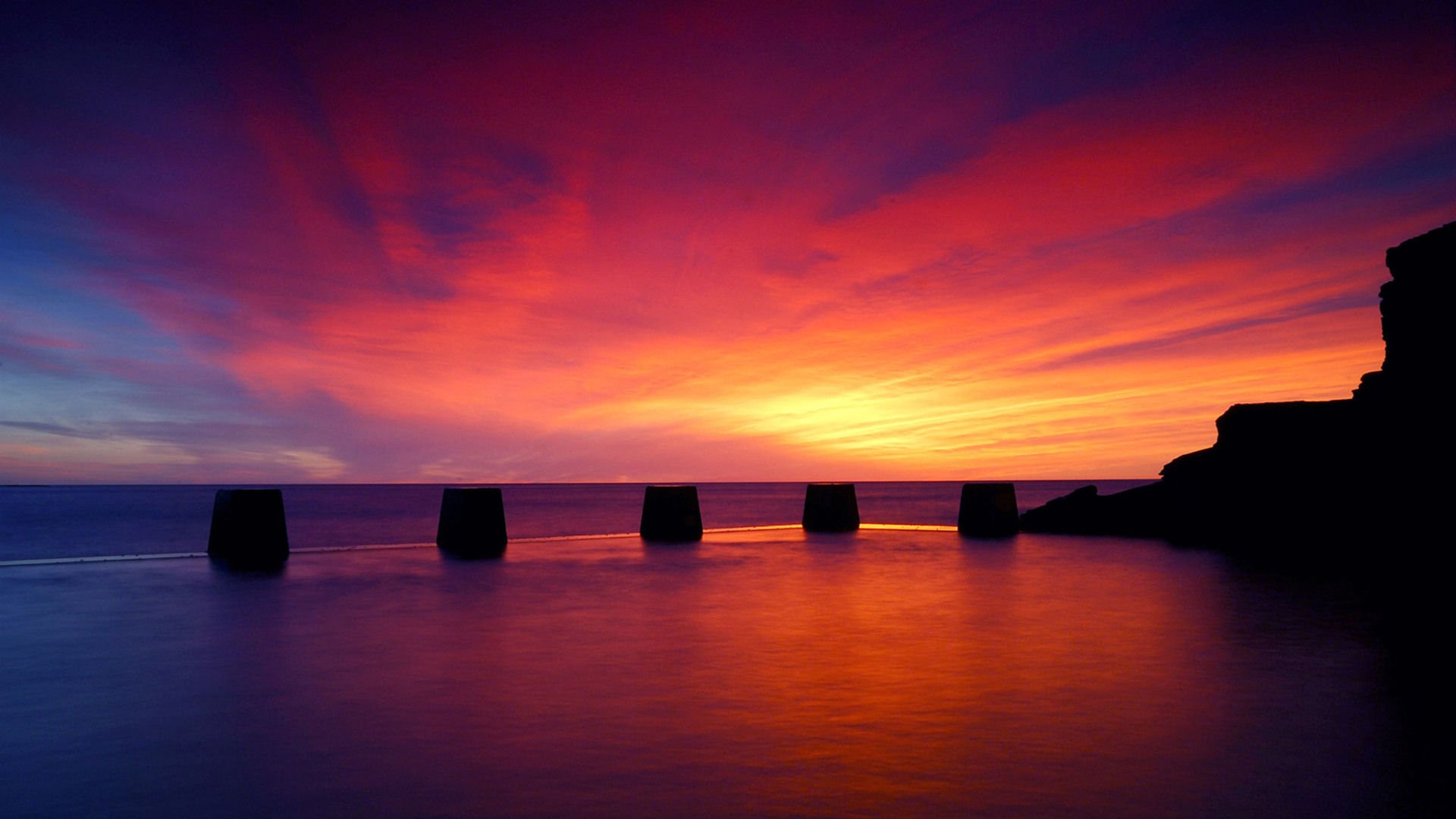 开阔,风景,阳光,大气,旅游,风光,落日余晖,儿童桌面专用