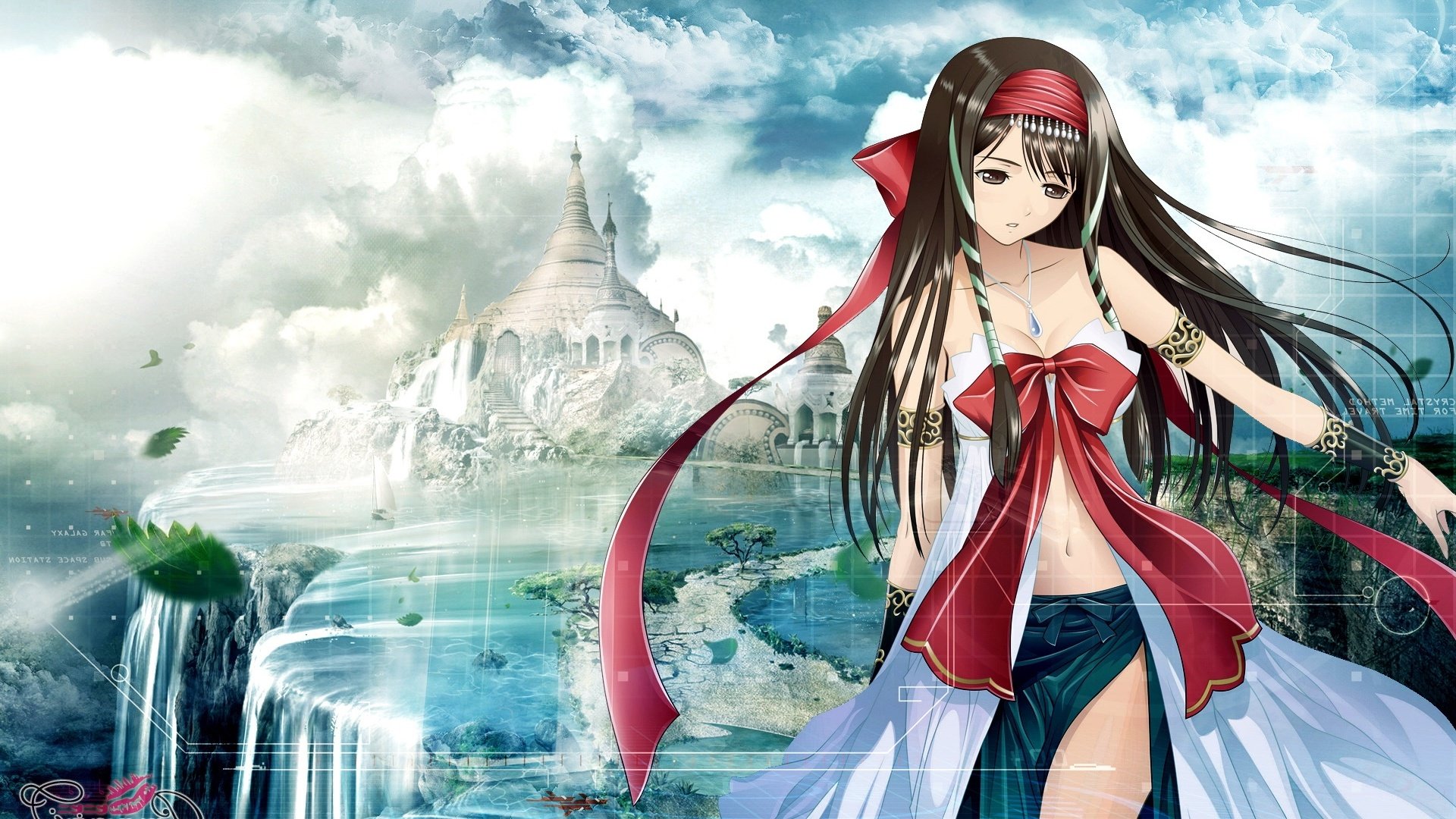 动漫,动漫少女,插画,可爱,公主