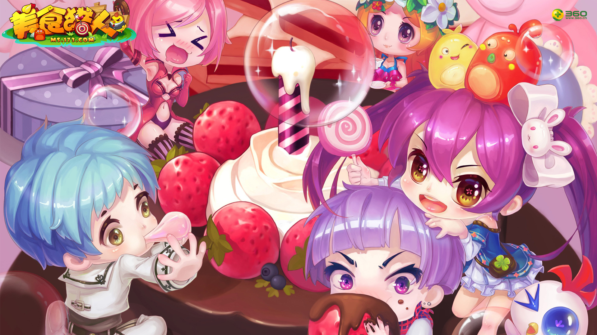 动漫,美食猎人,经典动漫,儿童桌面专用