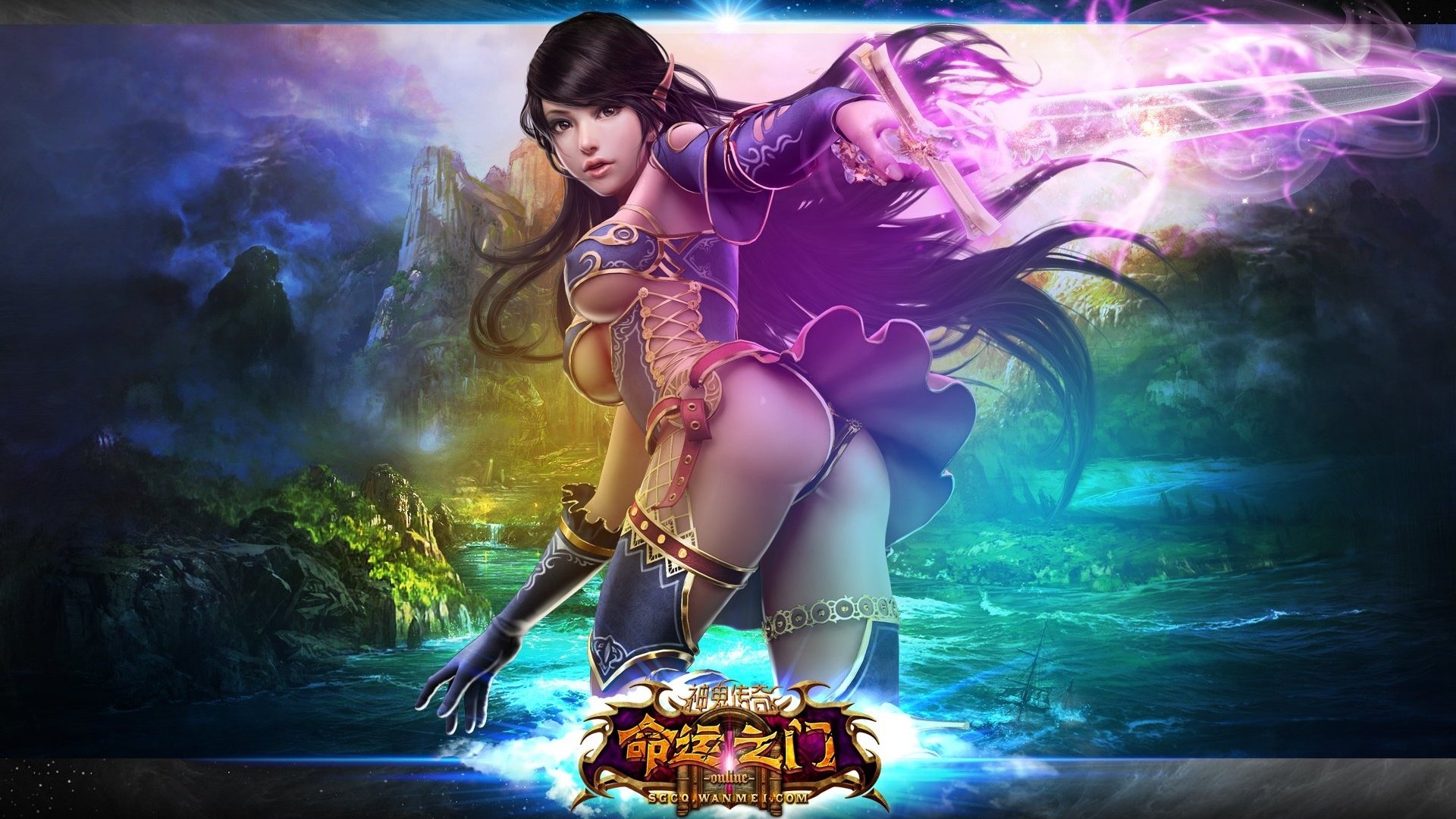 游戏,神鬼传奇,命运之门,游戏美女