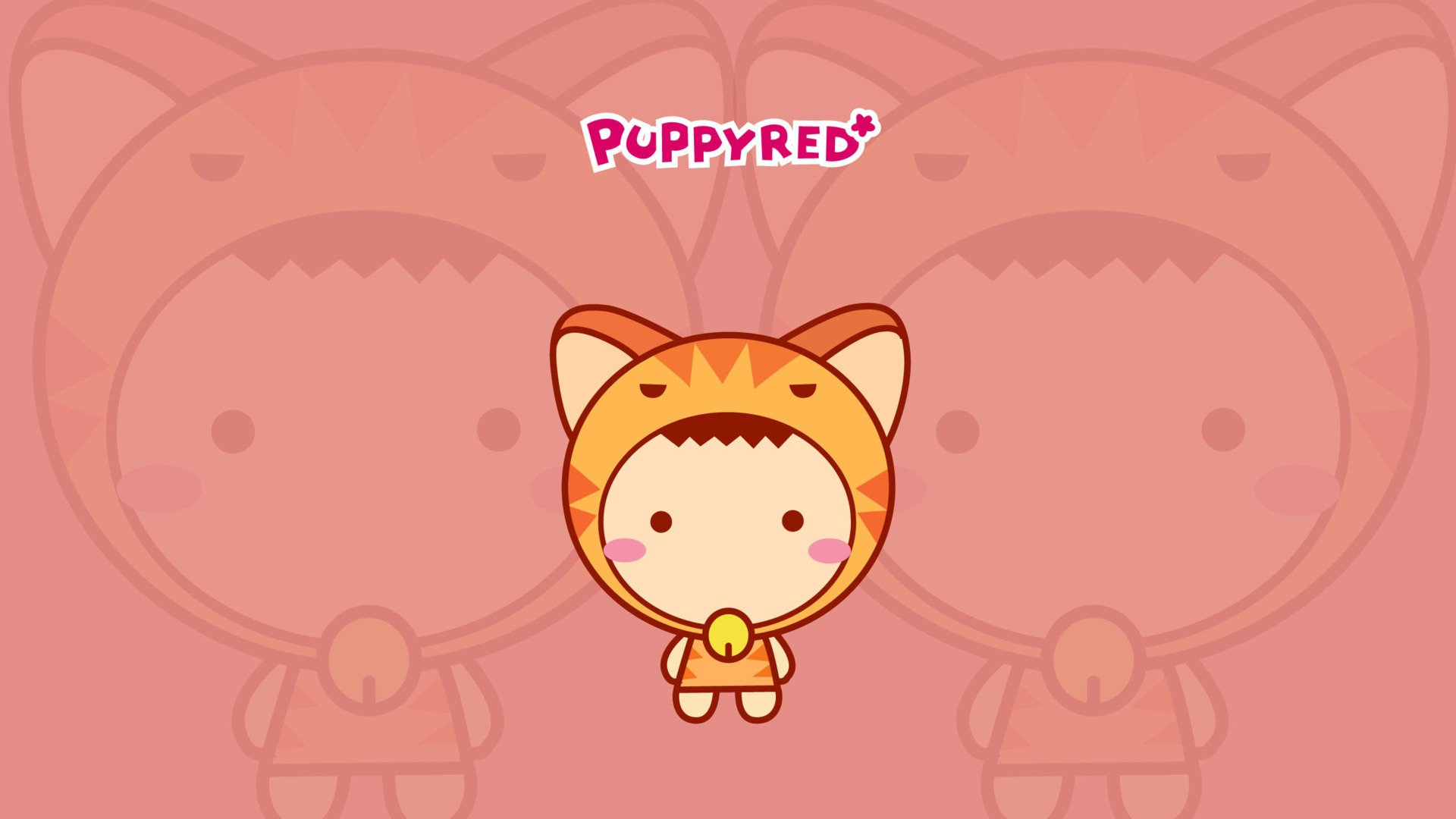 炫酷,设计,手绘,PuppyRed,1月28日,儿童桌面专用