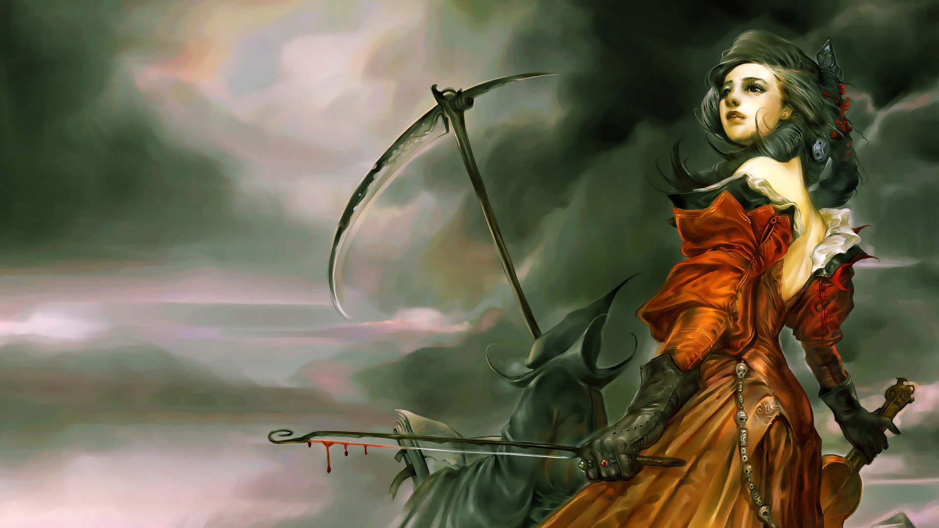 游戏,游戏角色,插画,游戏美女