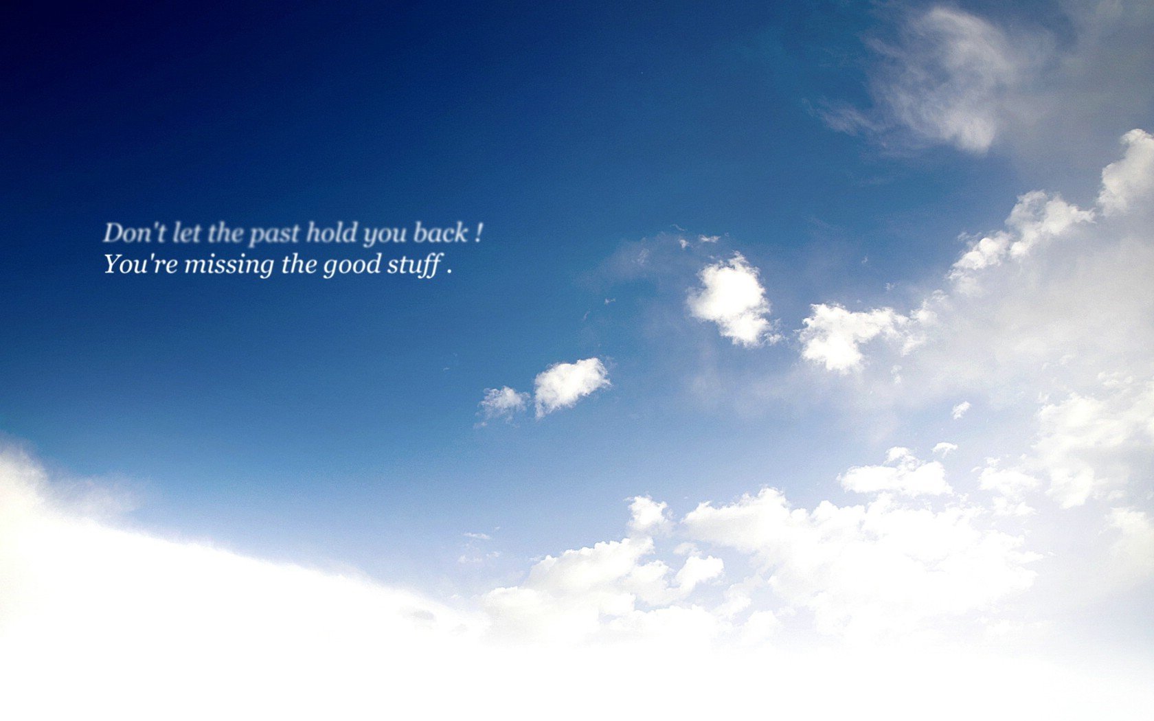 小清新,温馨一刻,蓝天,天空,励志,1月17日,儿童桌面专用