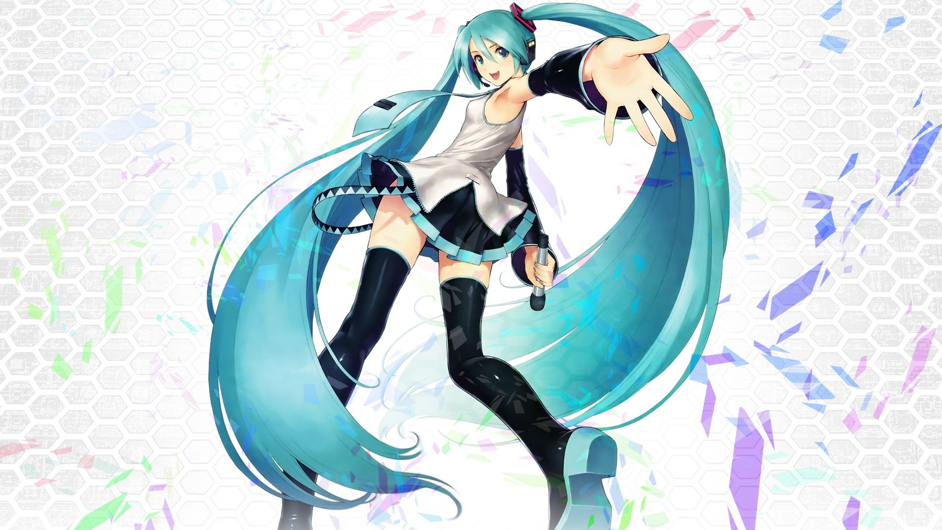 动漫,初音,经典动漫,插画,动漫少女,儿童桌面专用