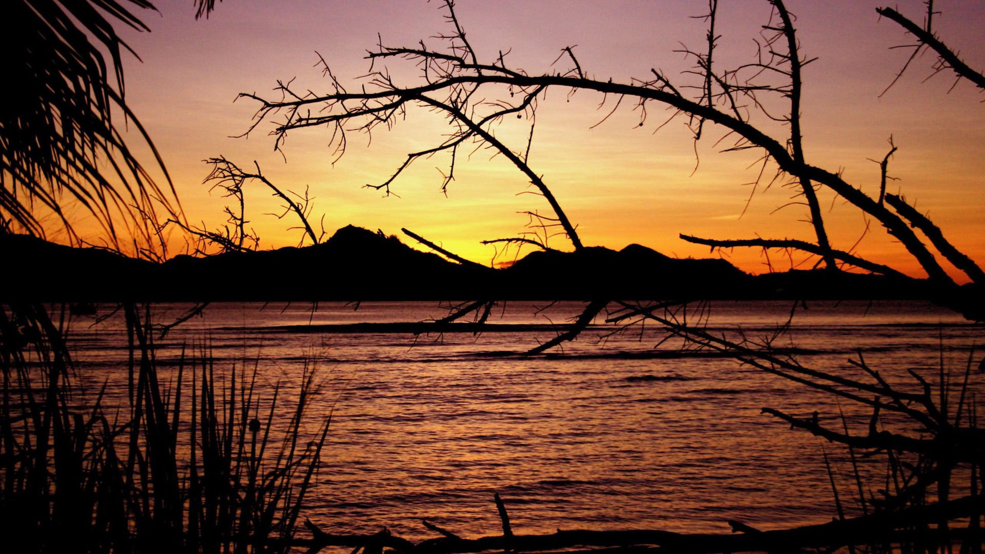 开阔,风景,阳光,大气,旅游,风光,落日余晖,儿童桌面专用