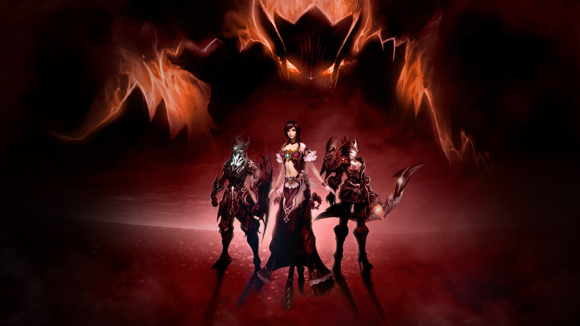 游戏,神鬼世界,游戏角色,插画