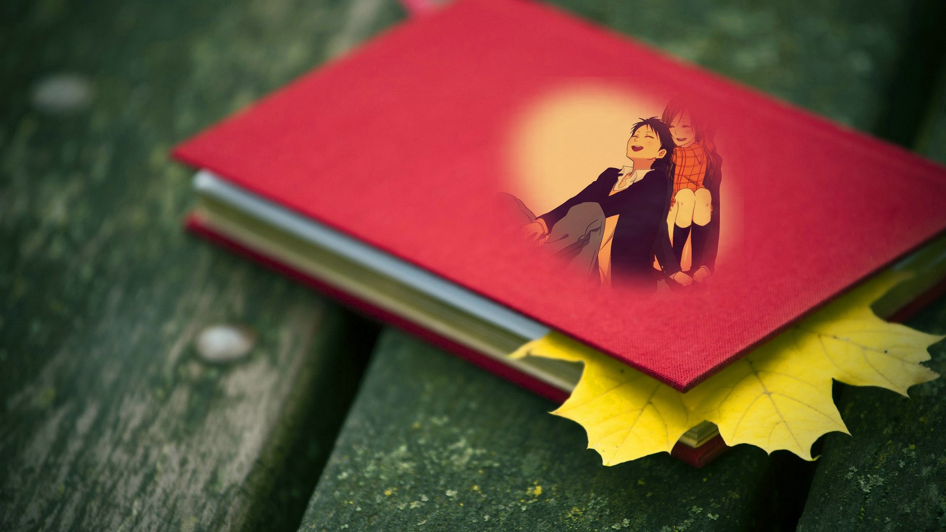 爱情美图,唯美温馨,笔记本,情侣,恩爱,回忆