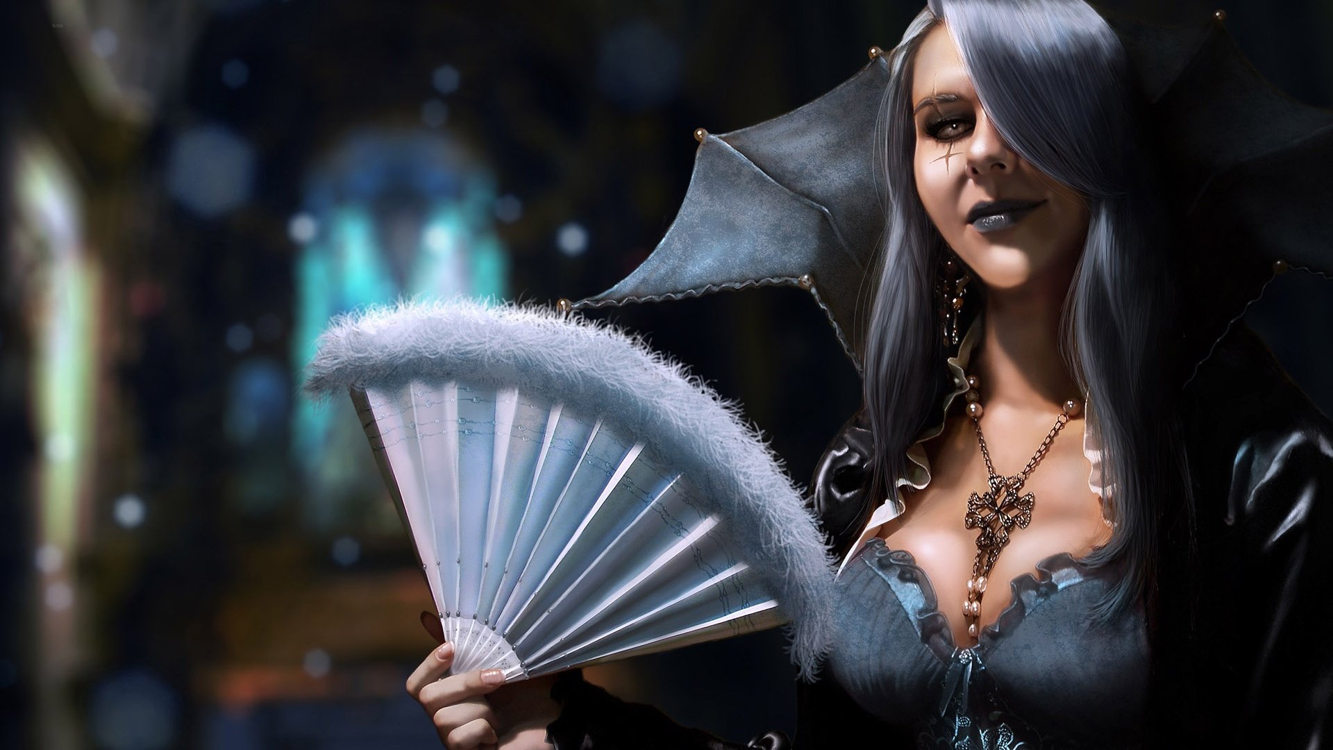 游戏,游戏角色,游戏美女,插画