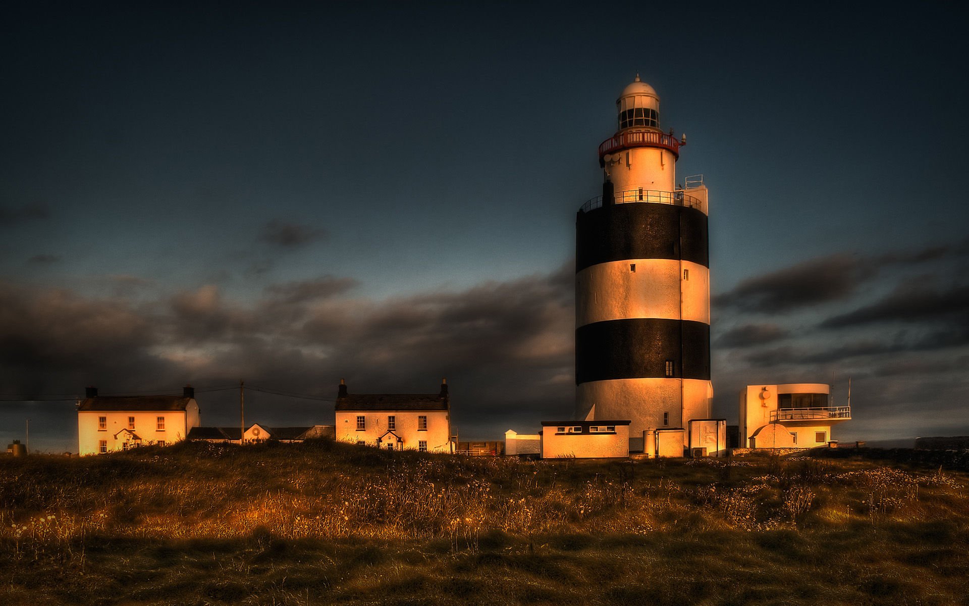 风景,落日余晖,儿童桌面专用