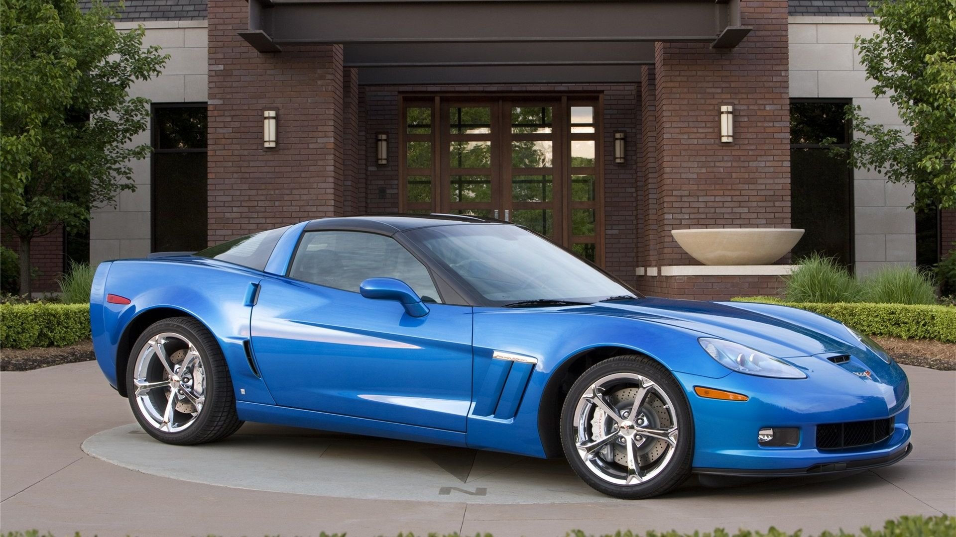 汽车,超跑,通用,克尔维特,蓝色,儿童桌面专用