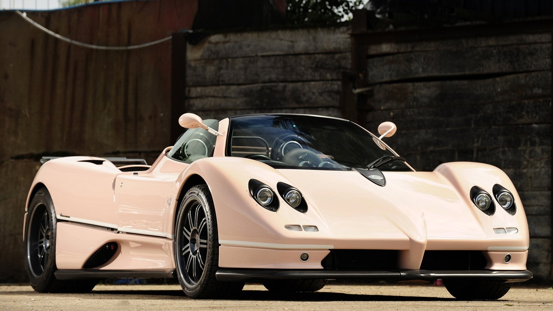 汽车,超跑,帕加尼,粉色,儿童桌面专用