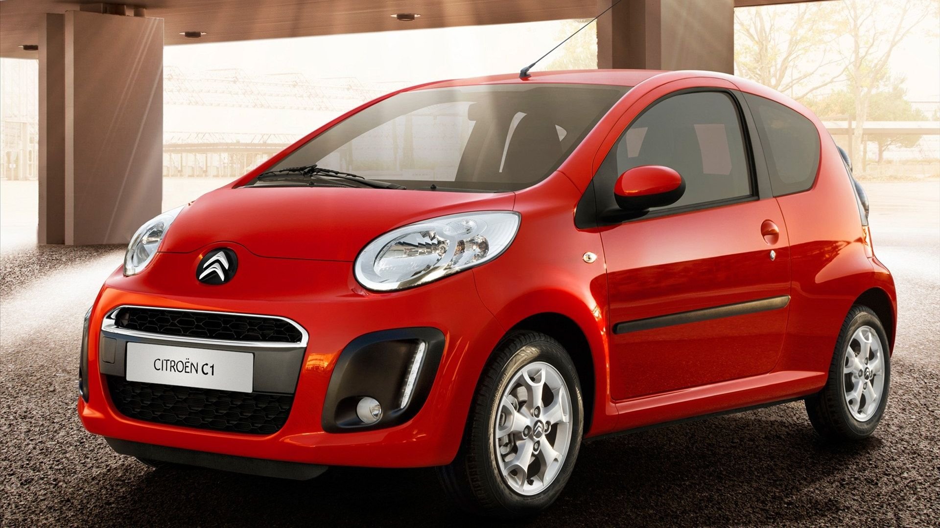 汽车,轿车,红色,雪铁龙,C1,儿童桌面专用