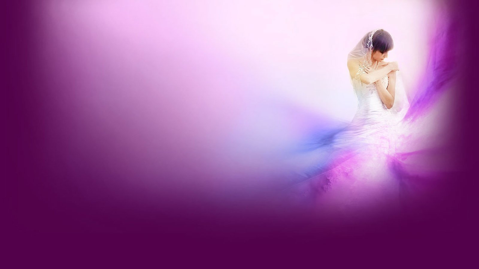 爱情美图,浪漫手绘,婚纱