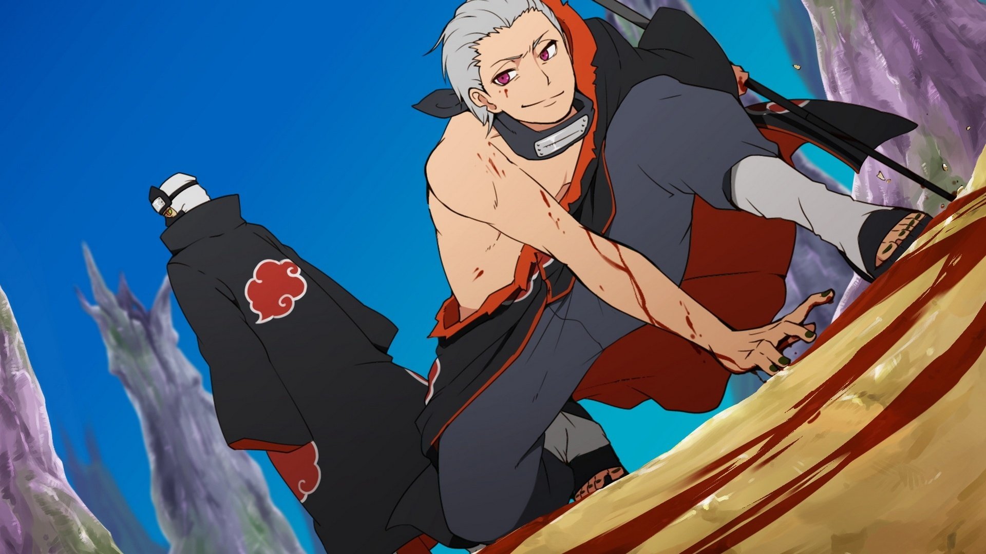 动漫,经典动漫,插画,手绘,火影忍者,晓,儿童桌面专用