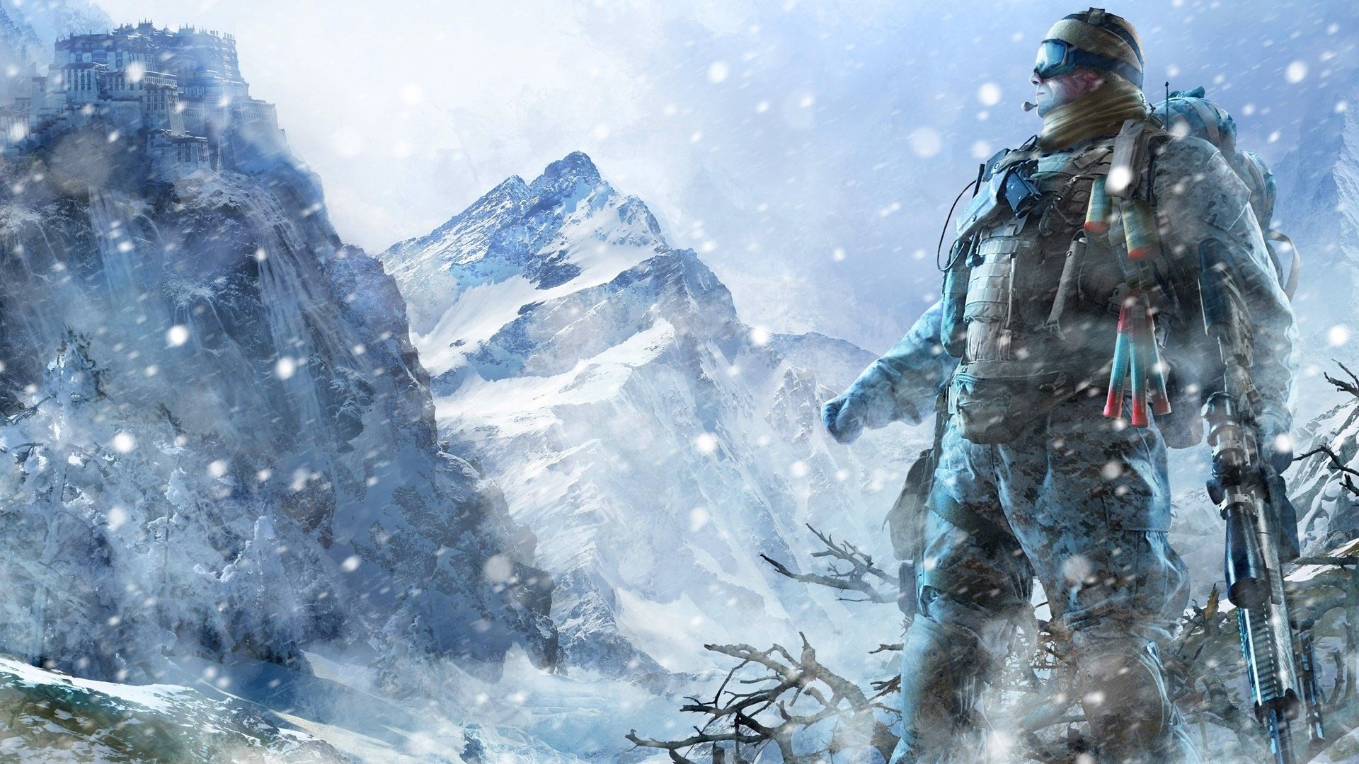 游戏,战争游戏,狙击手,幽灵战士