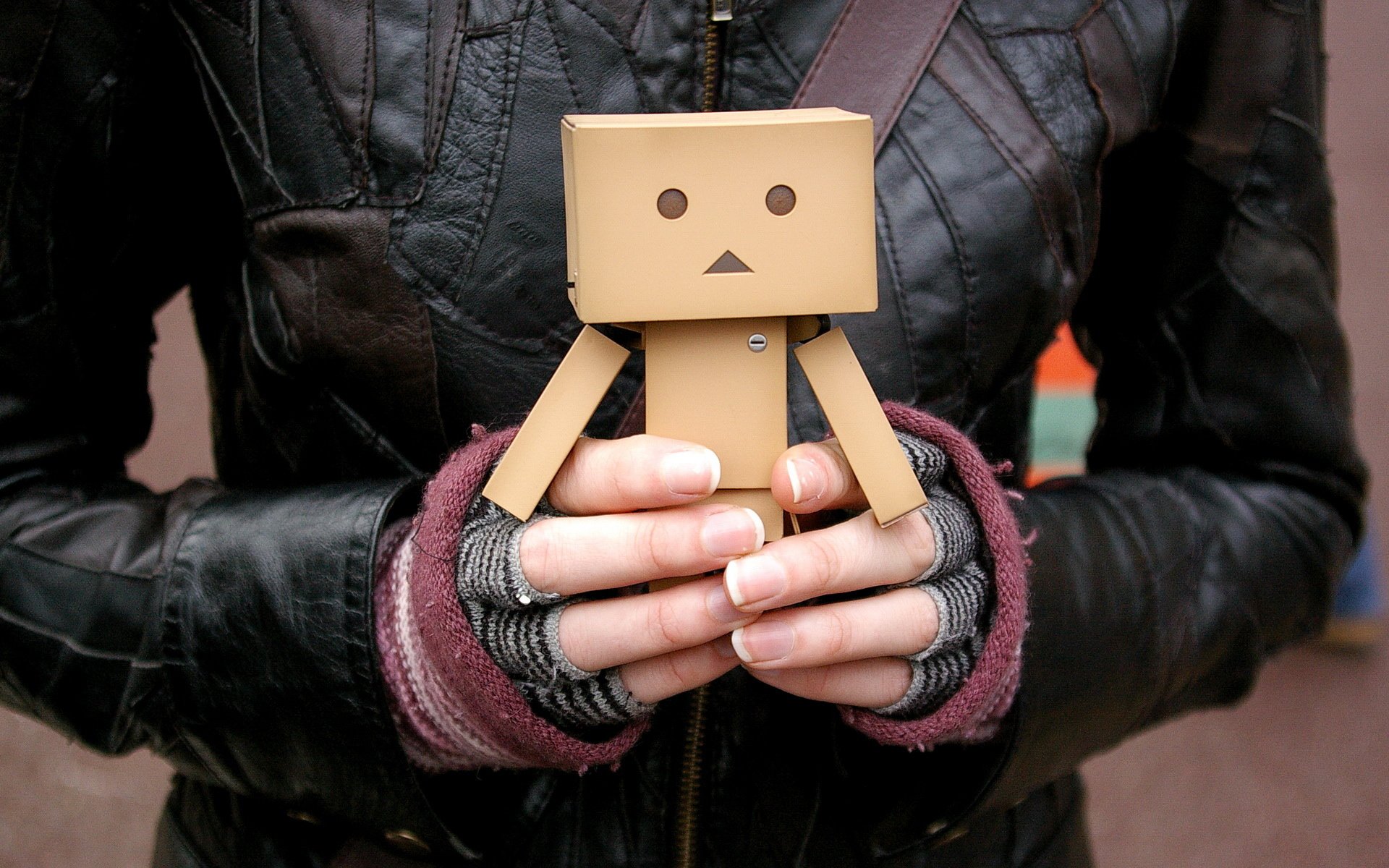 小清新,温馨一刻,纸箱人,2月21日,儿童桌面专用