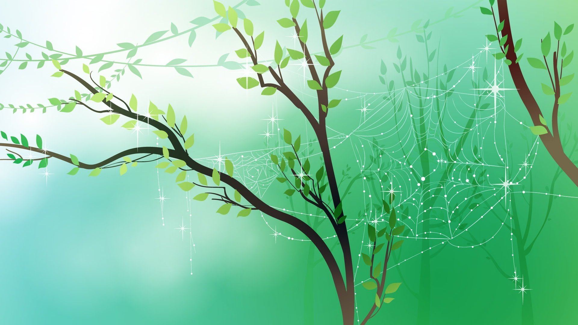 小清新,清新淡雅,绿色,2月12日,儿童桌面专用