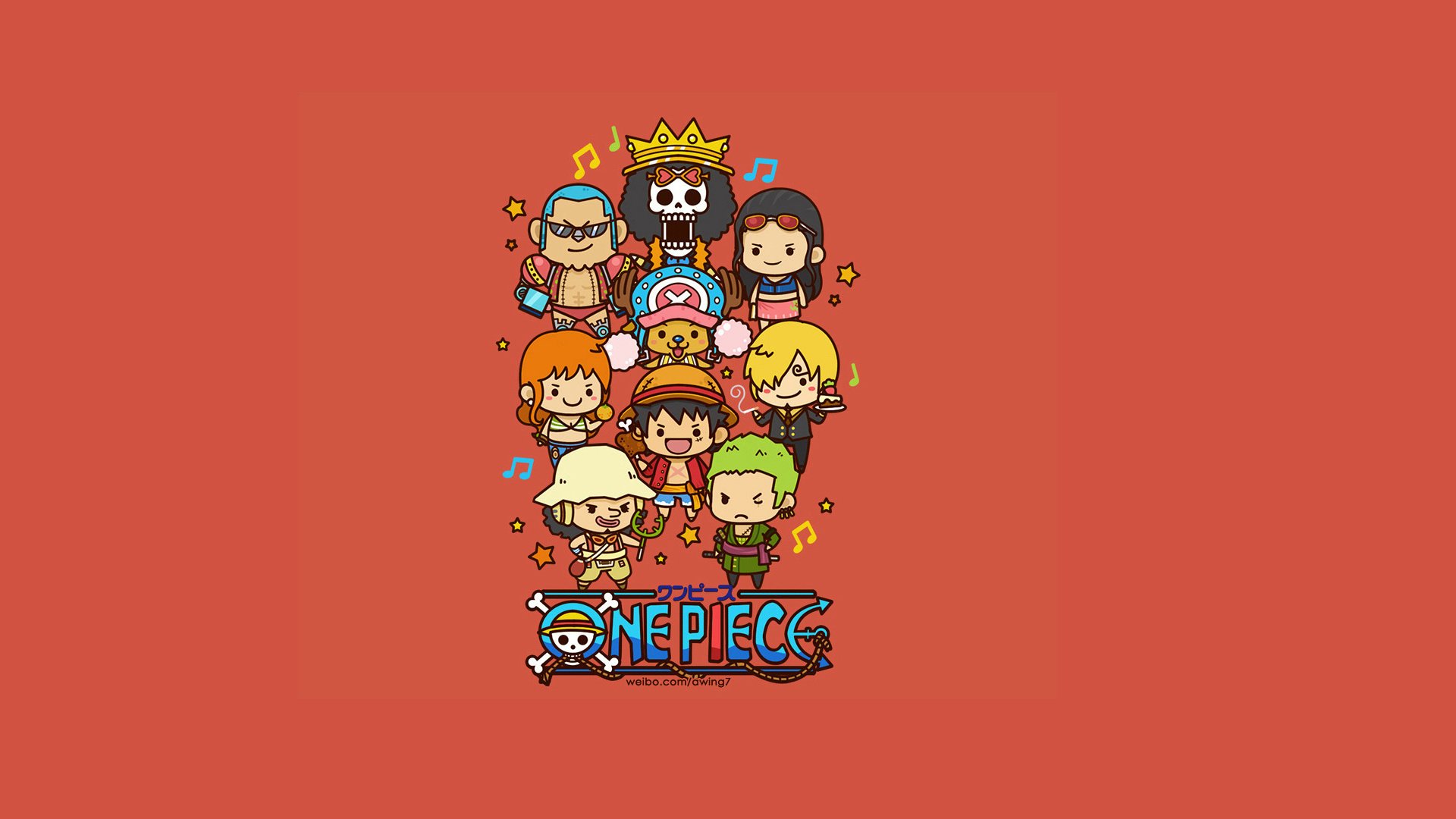 动漫,卡通,海贼王,Q版,原创,经典动漫,儿童桌面专用