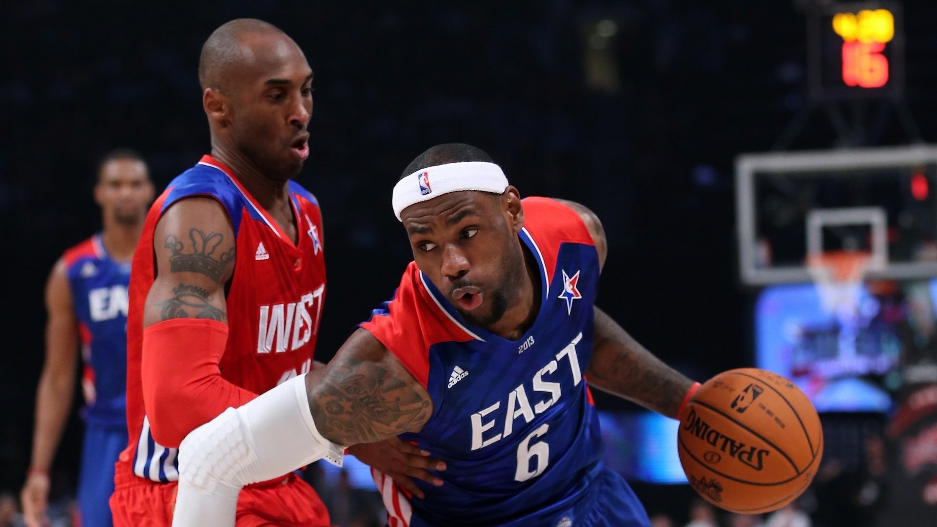 体育,NBA,2013年,全明星,科比,詹姆斯