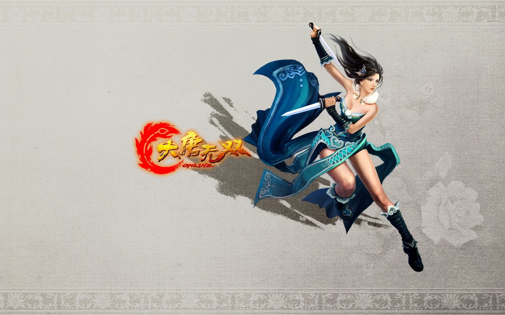 游戏,游戏美女,插画,大唐无双