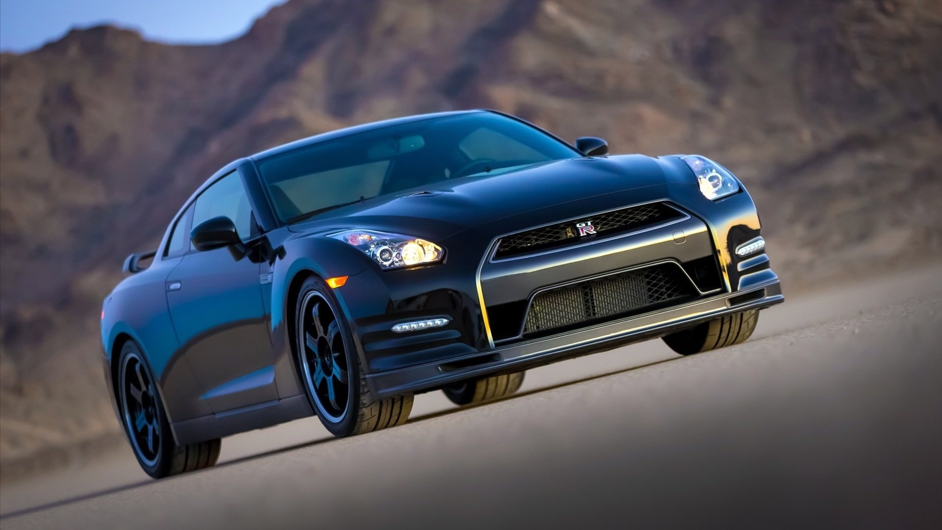 汽车,超跑,nisan,尼桑,GTR,黑色,儿童桌面专用