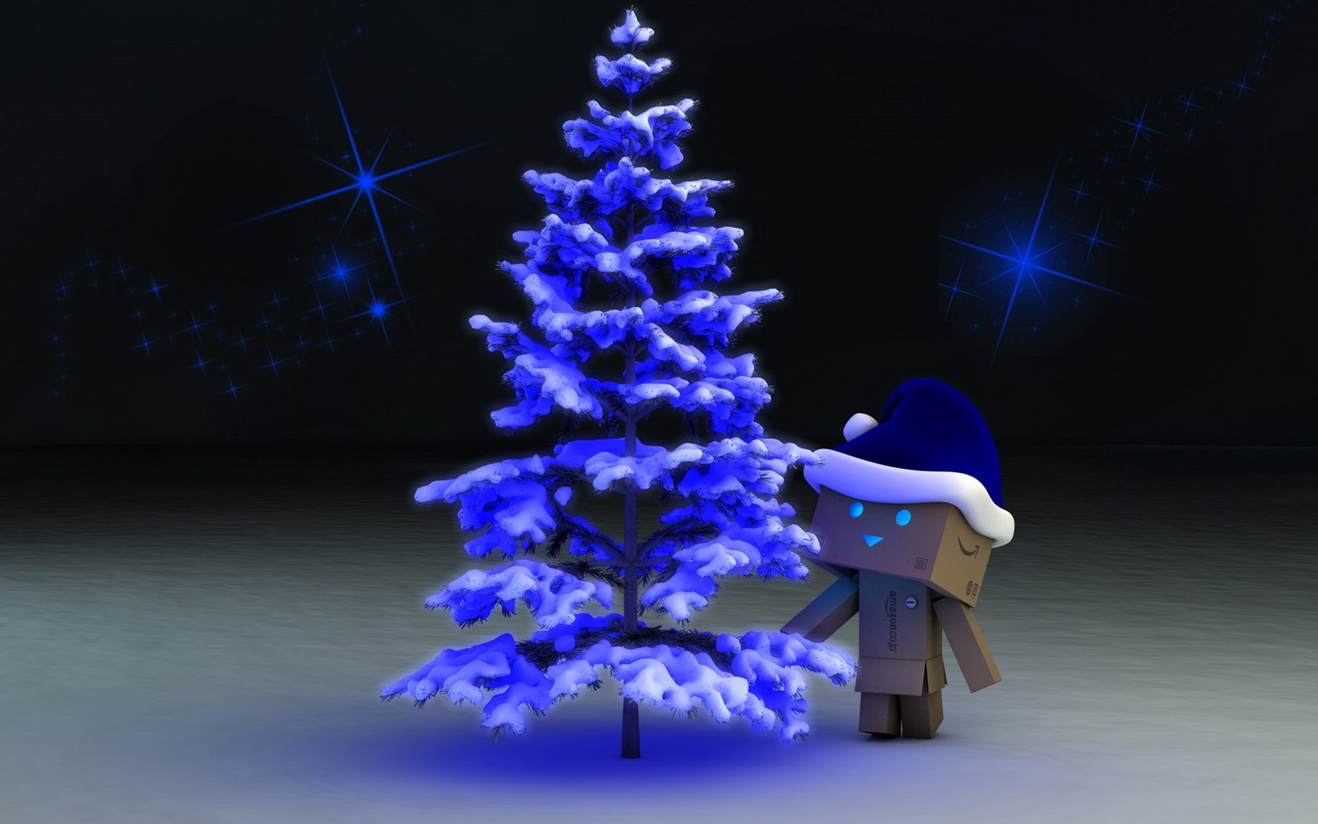 小清新,温馨一刻,纸箱人,2月22日,儿童桌面专用